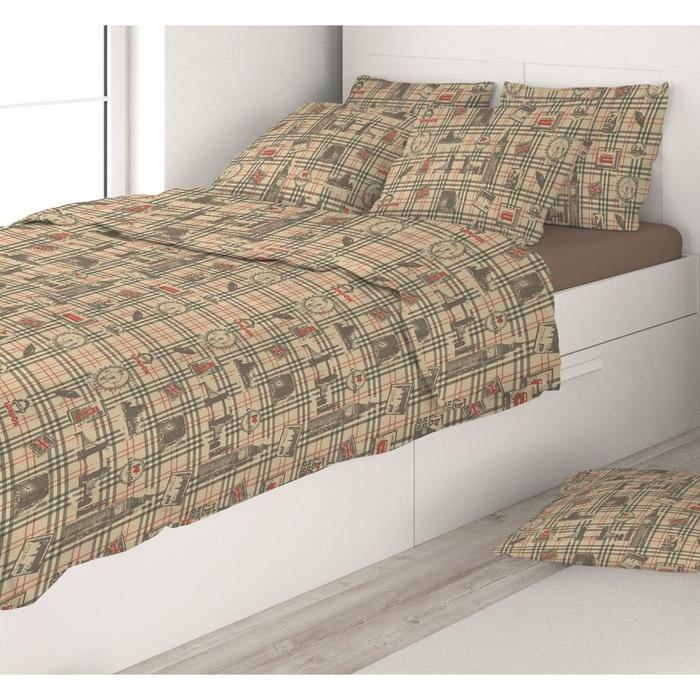 

КПБ детское Eco cotton combo London 1,5 сп., размер 120x200x20 см, 145x215 см, 50x70 см -1 шт 7100