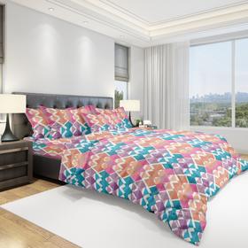 

КПБ Eco cotton Caleidoscopio 1,5 сп., размер 150x215 см, 145x215 см, 70x70 - 2 шт