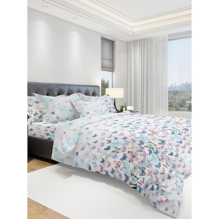 

КПБ Eco cotton Farfalla 1,5 сп., размер 150x215 см, 145x215 см, 70x70 - 2 шт