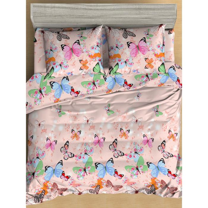 

Постельное бельё 1.5 сп Butterflies, размер 150x210 см, 145x215 см, 70x70 см - 2 шт