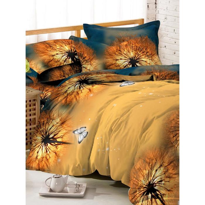 

Постельное бельё евро Warm, размер 200x210 см, 215x200 см, 70x70 см - 2 шт