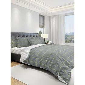 

КПБ Eco cotton Grillage GY 2 сп., размер 215x240 см, 175x215 см, 70x70 - 2 шт