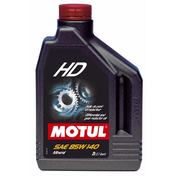 фото Масло трансмиссионное motul hd 85w-140, 2 л 100112