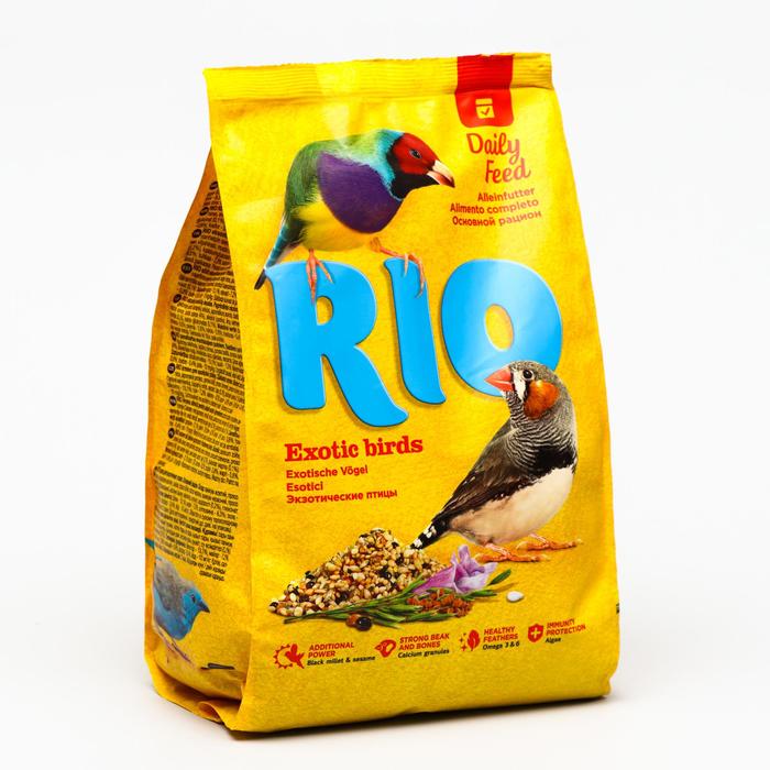 Корм RIO  для экзотических птиц (амадины, астрильды и другие виды ткачиков), 1 кг