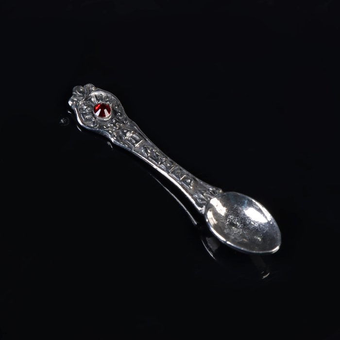 Сувенир кошельковый "Ложка-загребушка. Патриотичная", олово, 4,5х1х0,5 см