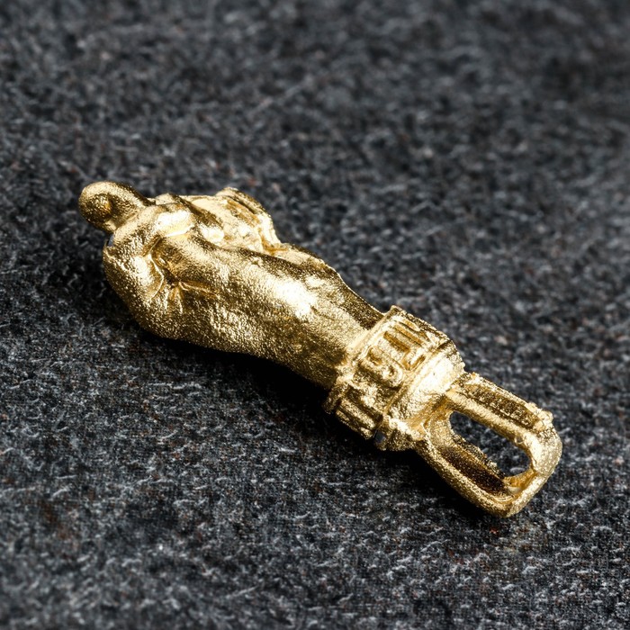 Сувенир кошельковый Фига, олово, 2,2х1х0,6 см сувенир кошельковый золотая мышка на монете олово 0 6х2 2х1 6 см