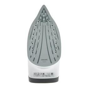 

Утюг Philips GC1758/80, керамическая подошва, 2000 Вт, 25 г/мин, 220 мл, серо-белый