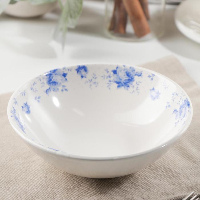 Салатник «Кантри синие цветы», 450 мл, d=16 см