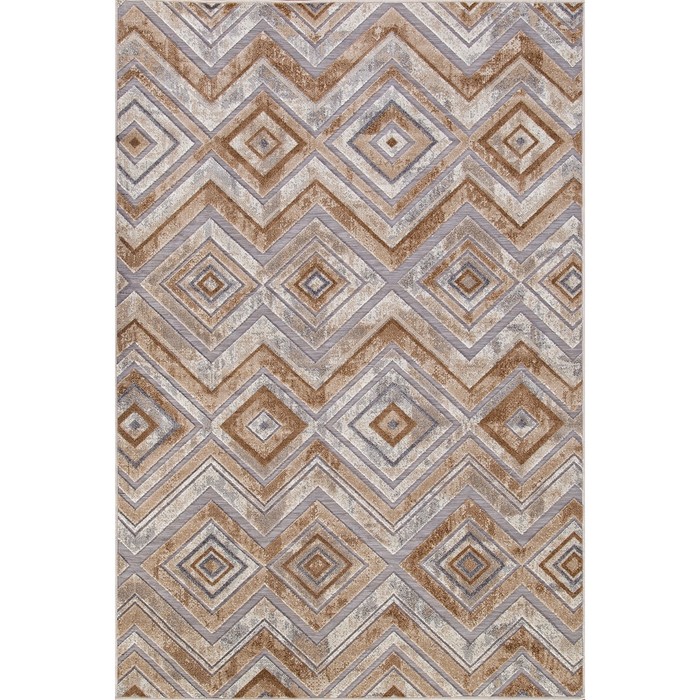 

Ковёр прямоугольный Sigma 6271, размер 200x290 см, цвет brown-beige