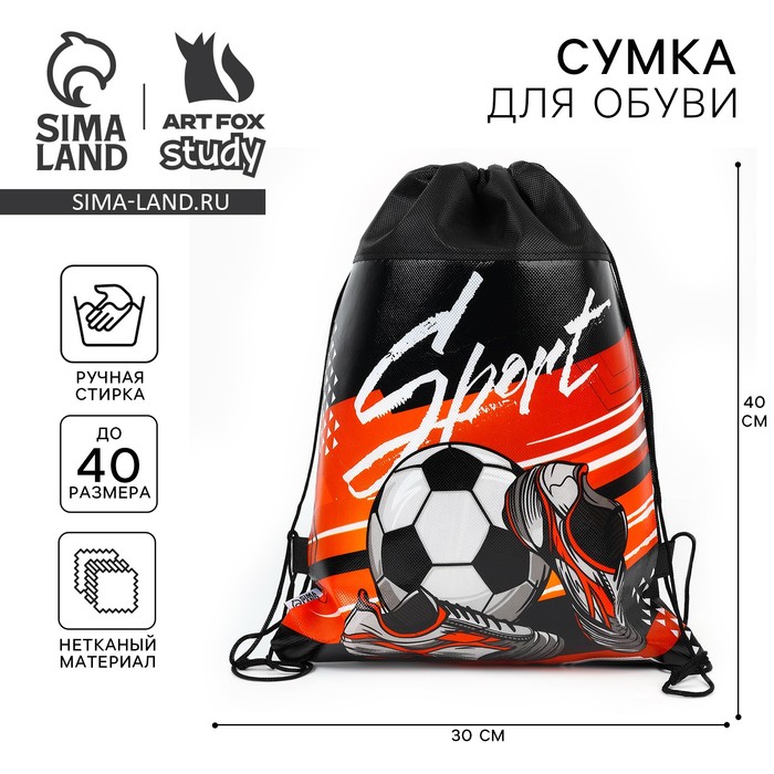 Сумка для обуви Sport, 41х30х0,5 см