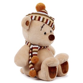 

Мягкая игрушка «Медведь Misha», в шапке, 30 см