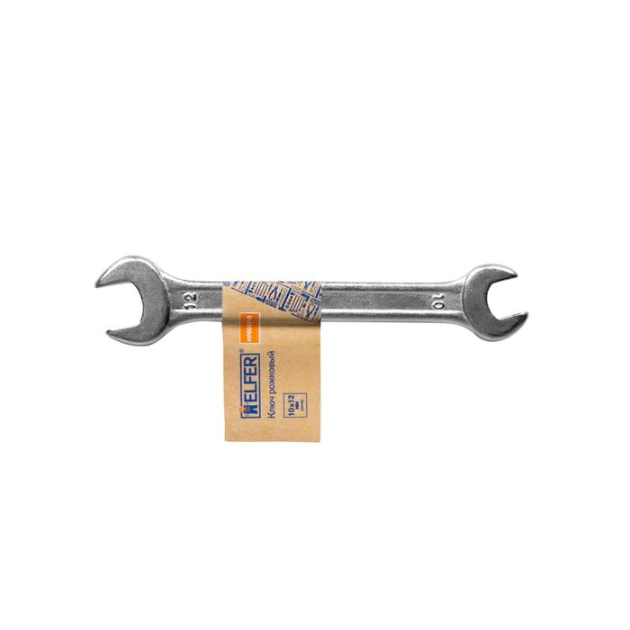 Ключ рожковый HELFER HF002110, 10х12 мм цена и фото
