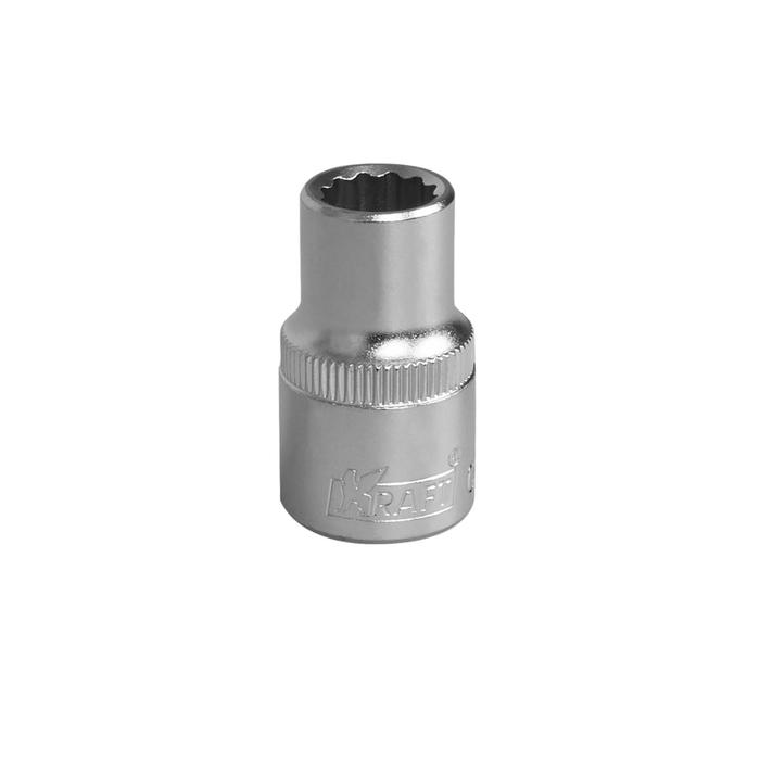 

Головка торцевая KRAFT KT 700344, 12-ти гранная, 1/2"Dr, 11 мм
