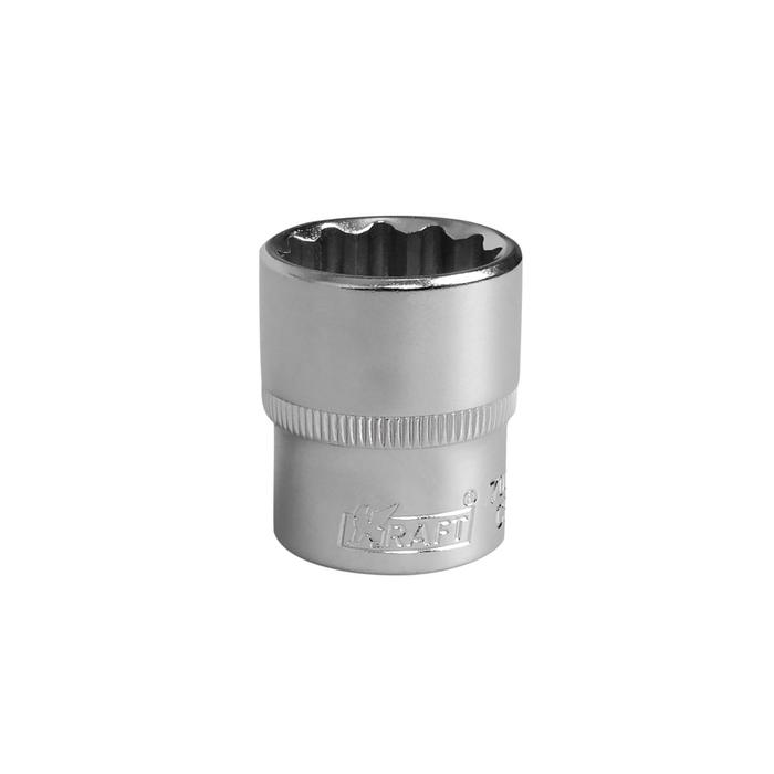 

Головка торцевая KRAFT KT 700356, 12-ти гранная, 1/2"Dr, 24 мм