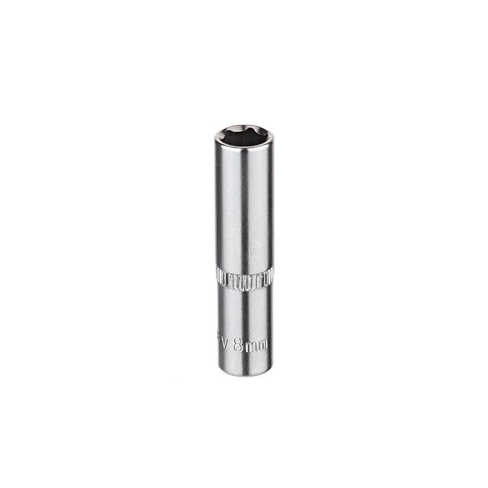 

Головка торцевая KRAFT KT 700655, 1/4"Dr, глубокая, 8 мм