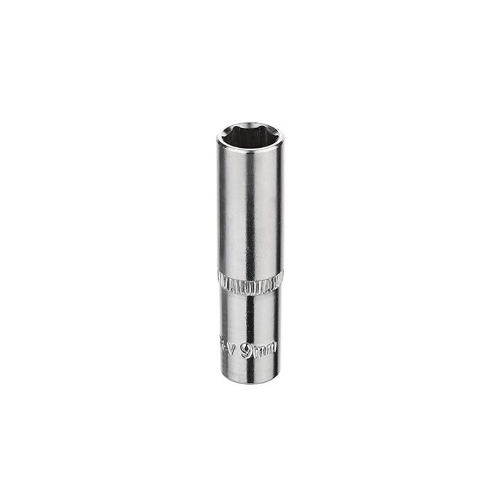 

Головка торцевая KRAFT KT 700656, 1/4"Dr, глубокая, 9 мм