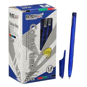 

Ручка шариковая 1,0 мм стержень синий, корпус синий треугольный