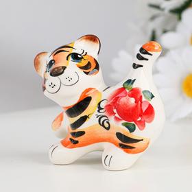 

Сувенир "Тигр Гоша", гжель, цвет