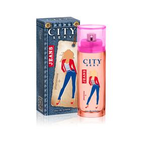 

Туалетная вода женская City Sexy Jeans, 60 мл