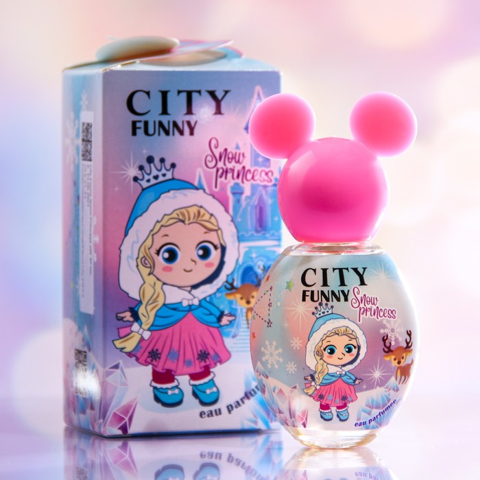 Душистая детская вода City Funny Snow Princess, 30 мл