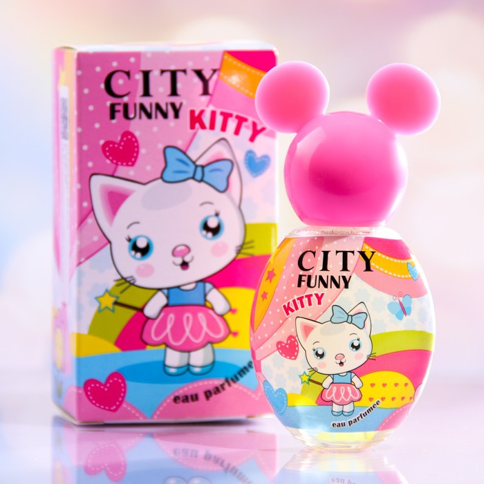 Душистая детская вода City Funny Kitty, 30 мл душистая вода для детей sweety kitty nancy 20 мл