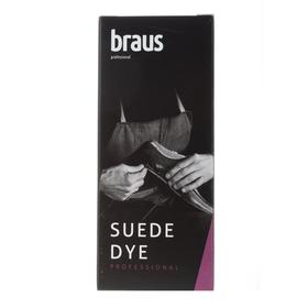 

Краситель для замши BRAUS SUEDE DYE, тёмно коричневый, 50 мл