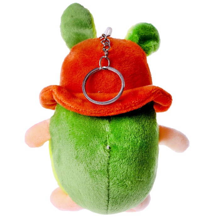 фото Мягкая игрушка «авокадо в панамке», на брелоке, цвет микс