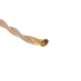 

Ретро провод ПуГВсн Luazon Lighting "Винтаж", 20 м, 2х0.75 мм2, цвет песочное золото