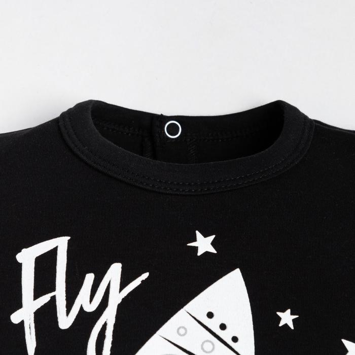 фото Комбинезон с коротким рукавом крошка я "stylish boy" рост 86-92 см