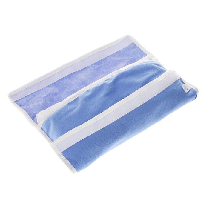 фото Подушка - накладка argo, детская, на ремень безопасности, голубой 29х11х9 см