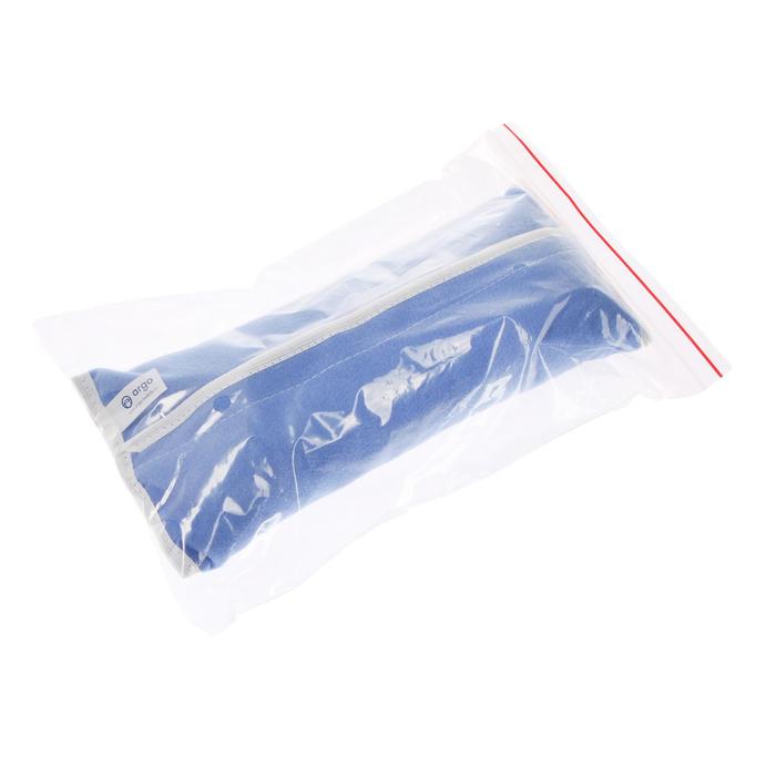 Подушка - накладка ARGO, детская, на ремень безопасности, голубой 29х11х9 см