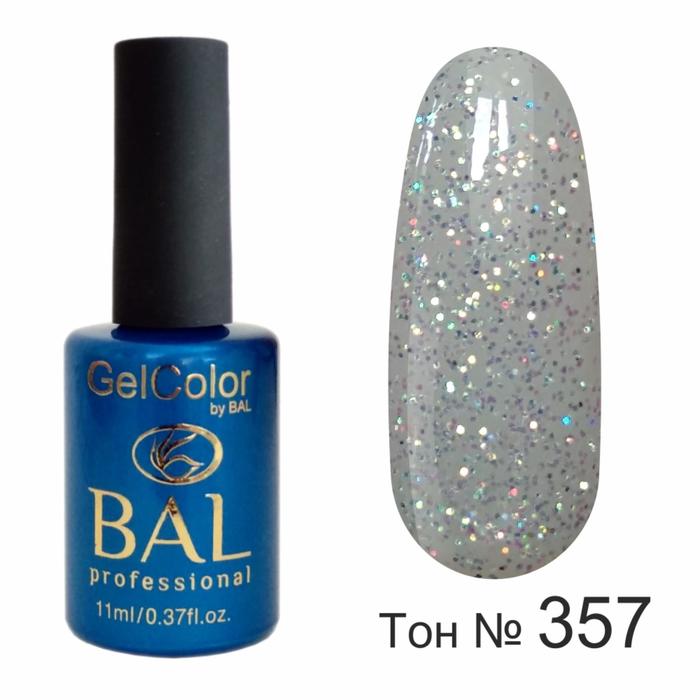 Гель-лак каучуковый BAL GelColor №357, 11 мл