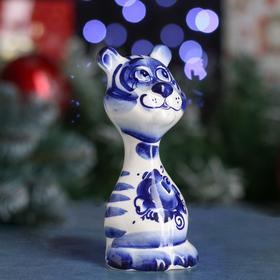 

Сувенир Тигр "Феликс" , 11,5см, гжель
