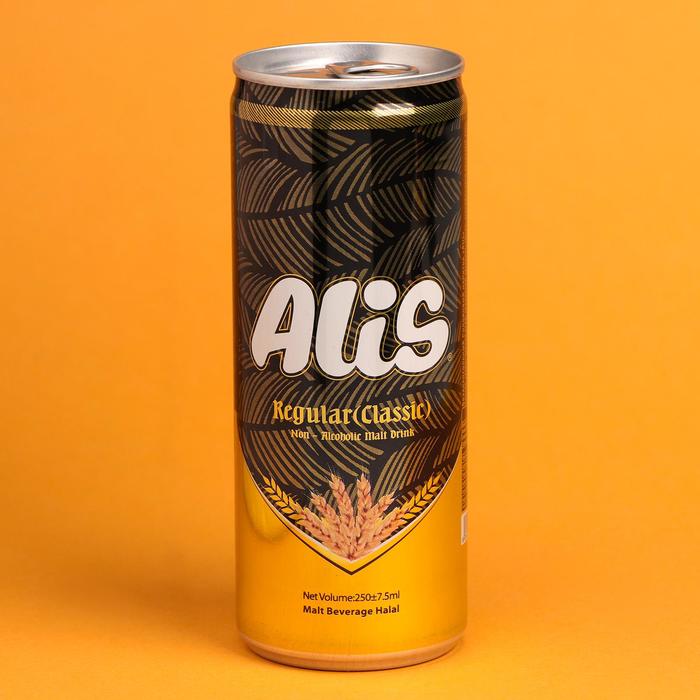Безалкогольный солодовый напиток Alis классический, 240 мл