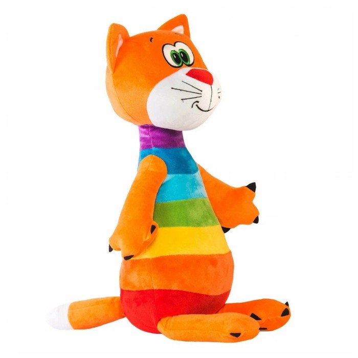 фото Мягкая игрушка «котенок радужный», 47 см смолтойс