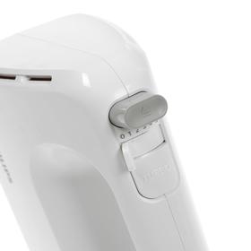 

Миксер Philips HR3705/00, ручной, 300 Вт, 5 скоростей, режим "турбо", белый