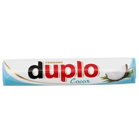 

Шоколадный батончик Duplo кокос, 18,2 г