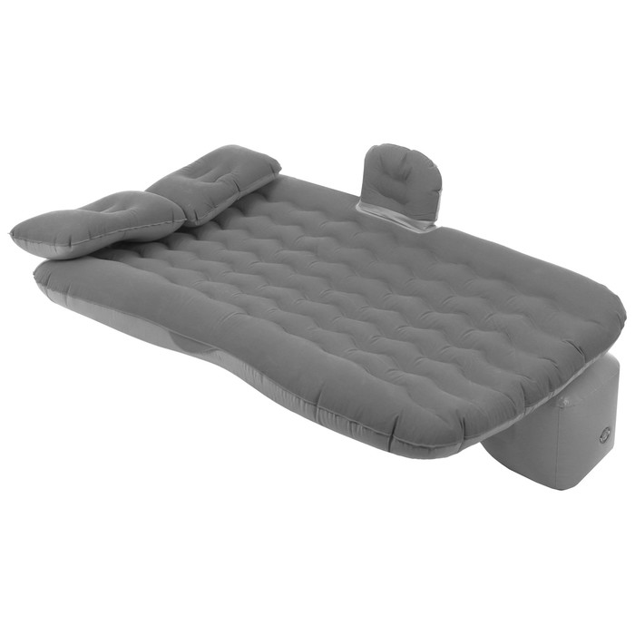 фото Матрас надувной в автомобиль 130 х 68 х 38 см, цвет серый