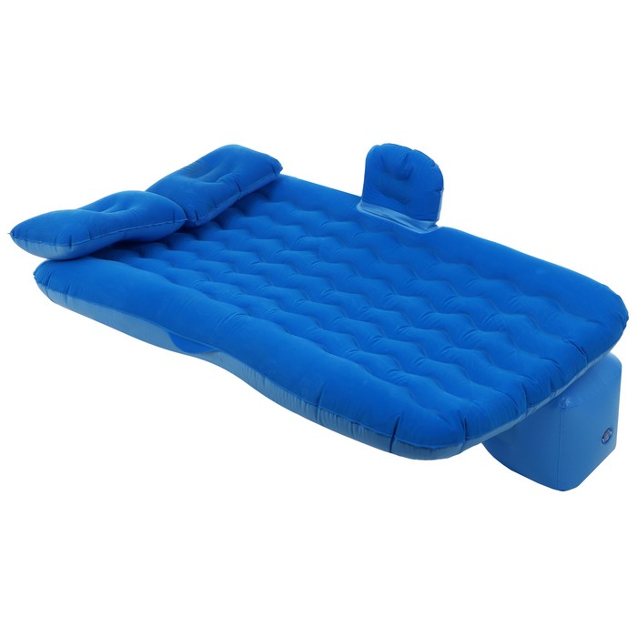 Матрас надувной в автомобиль, р. 130 х 68 х 38 см, цвет синий