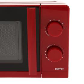 

Микроволновая печь Centek CT-1571, 700 Вт, 20 л, таймер, красная
