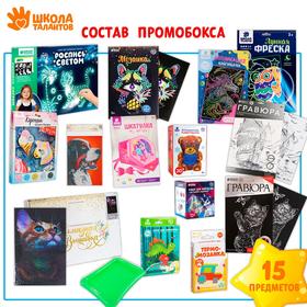 

Промобокс на 15 предметов «Школа талантов»