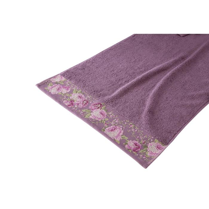 фото Полотенце desima, размер 50x90 см, цвет пурпурный arya home