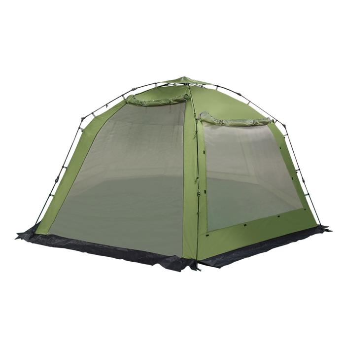Палатка-шатер BTrace Castle быстросборная, цвет зелёный палатка btrace flex 3 pro быстросборная зеленый