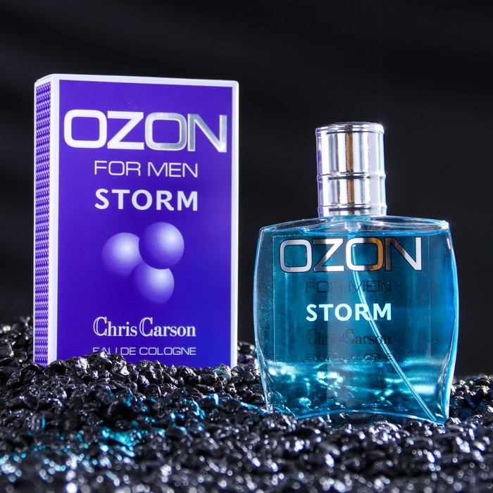 Одеколон мужской OZON FOR MEN STORM, 60 мл одеколон мужской ozon for men ocean 60 мл positive parfum 9188612