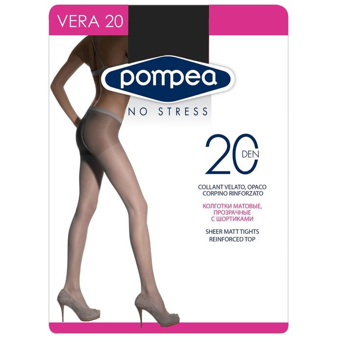 

Колготки женские Vera 20 den, цвет nero, размер 2