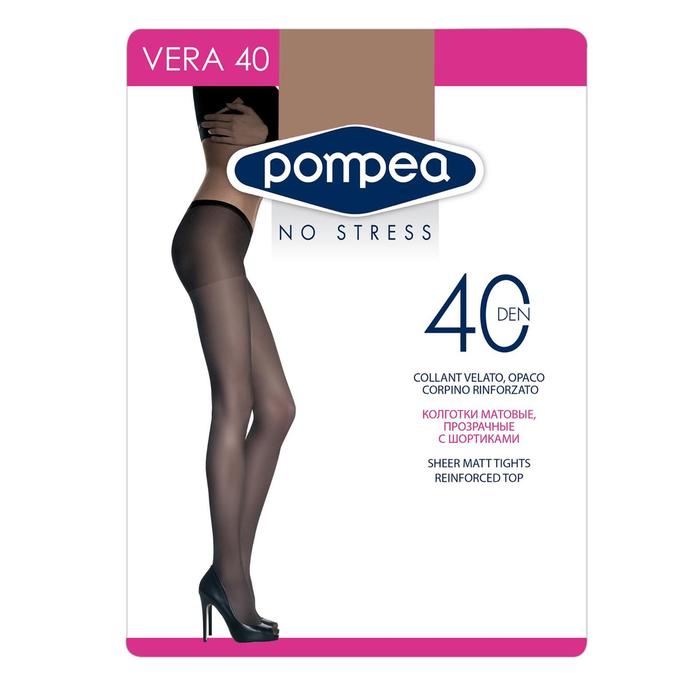 

Колготки женские Vera 40 den, цвет cammello, размер 2