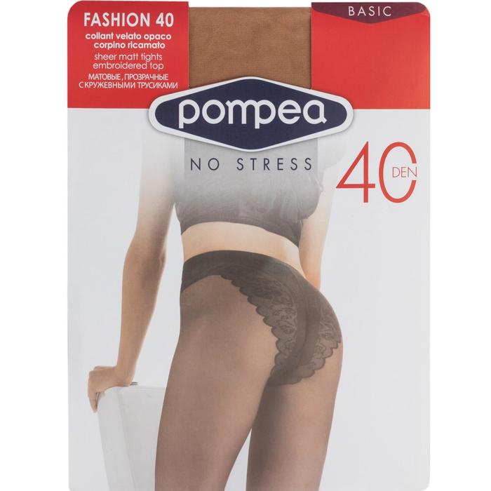

Колготки женские FASHION 40 den, цвет Cammello, размер 2
