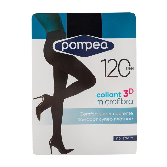 

Колготки женские MICROFIBRA 120 den, цвет Nero, размер 3