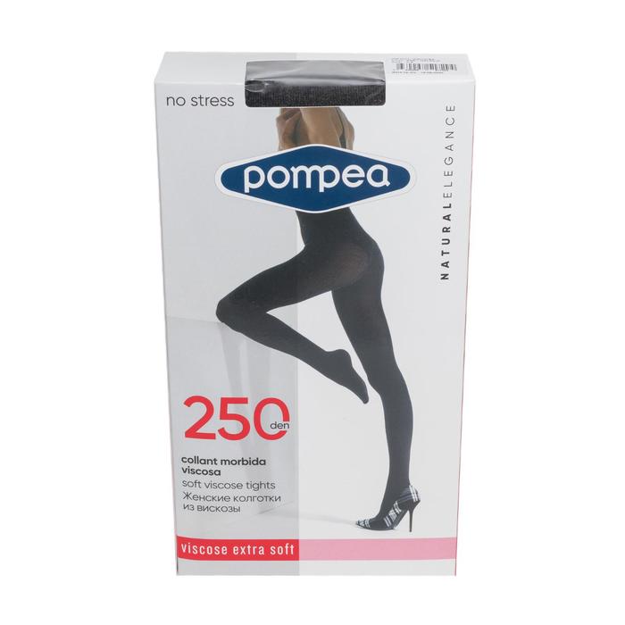 

Колготки женские из вискозы DCL VISCOSA, цвет Grey Melange, размер 3