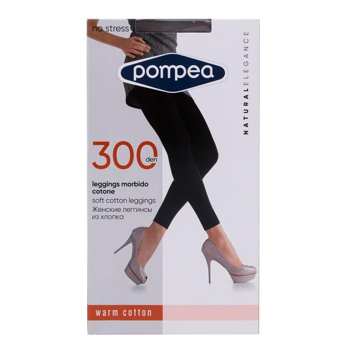 фото Леггинсы женские dpc leggins 300 den, цвет black, размер 3 pompea
